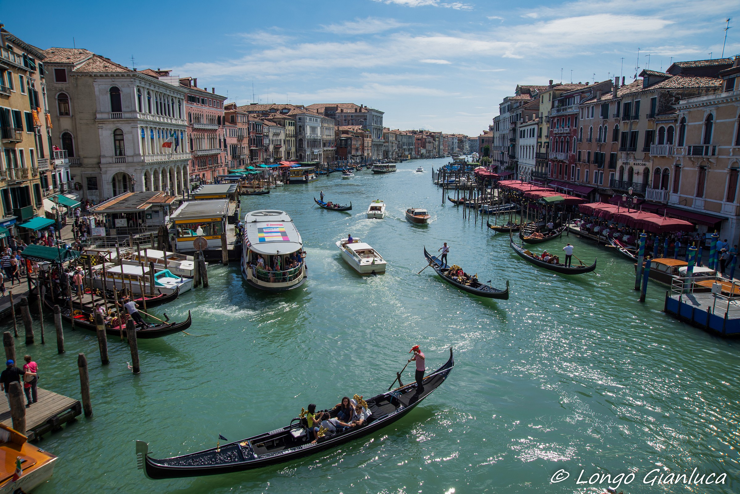 caos a Rialto venezia