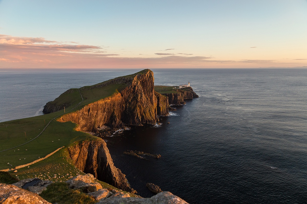 My sunset at Nest Point