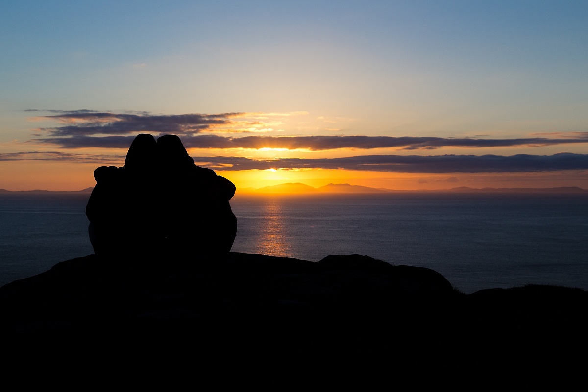 Waiting for the sunset