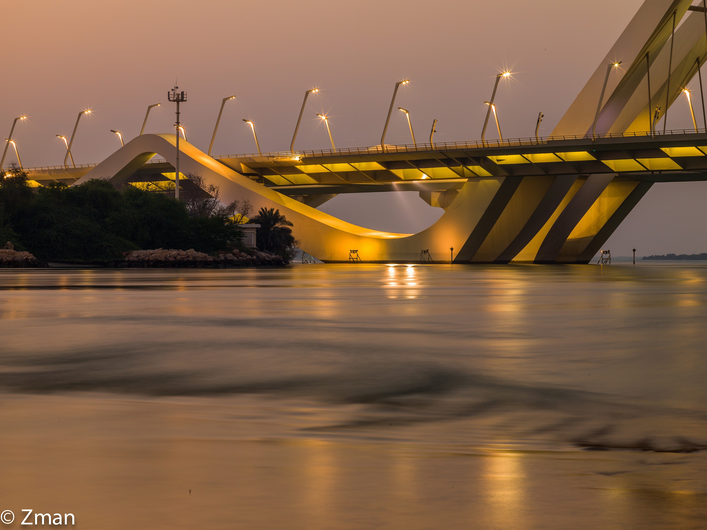 Shk. Zayed Bridge Abutment