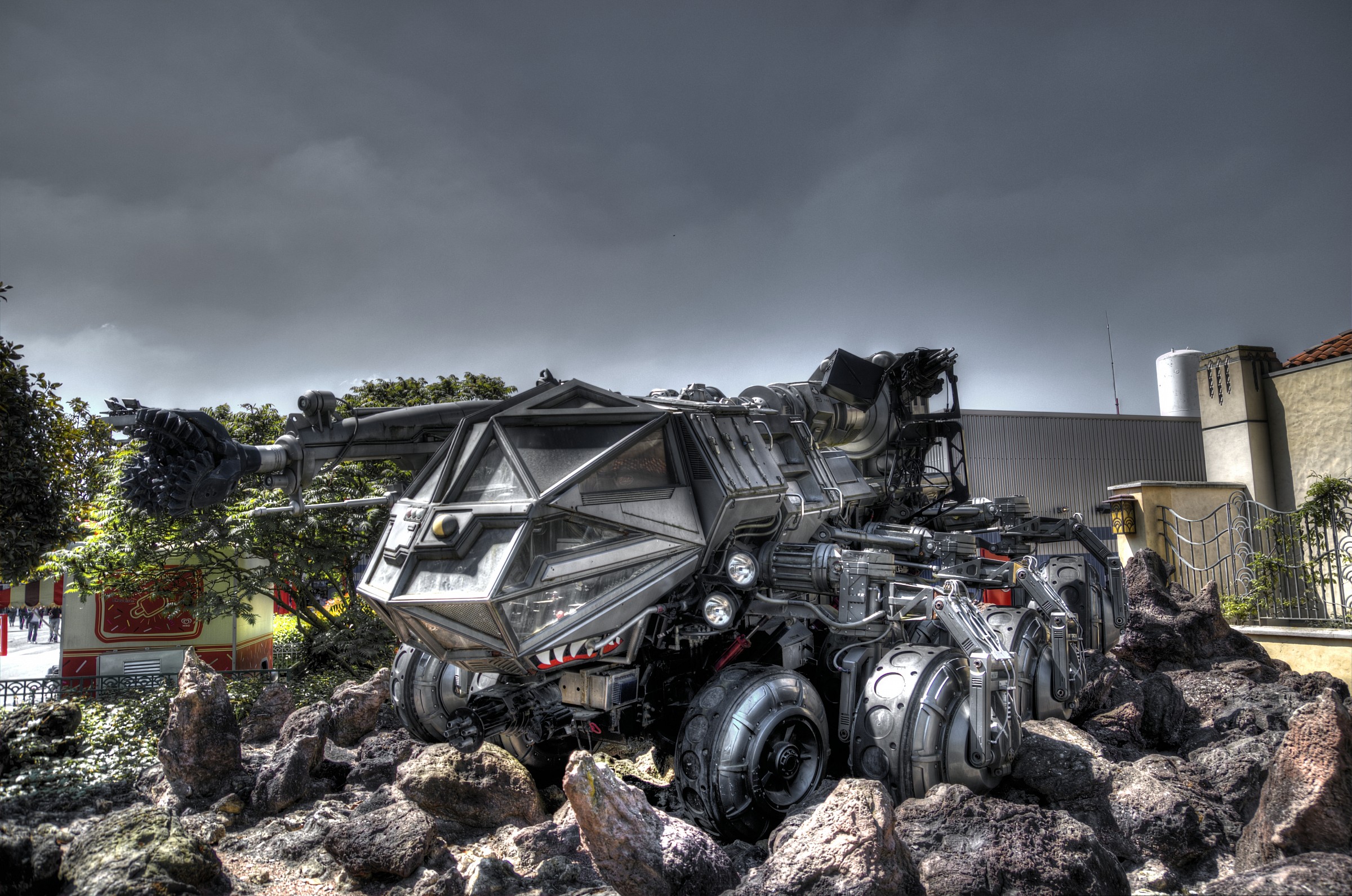 Disney Park - Armageddon movie vehicle "Armadillo"