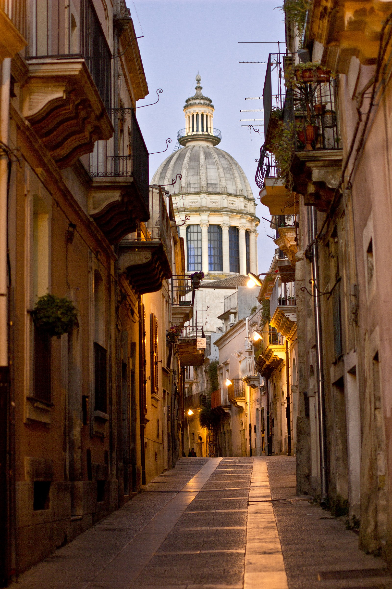 Ragusa's historic center
