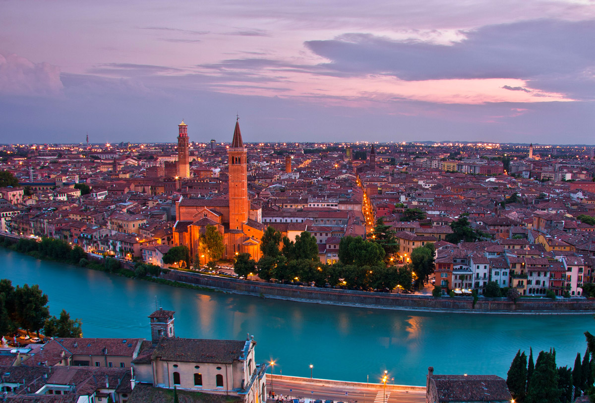 Panorama da Castel San PIetro
