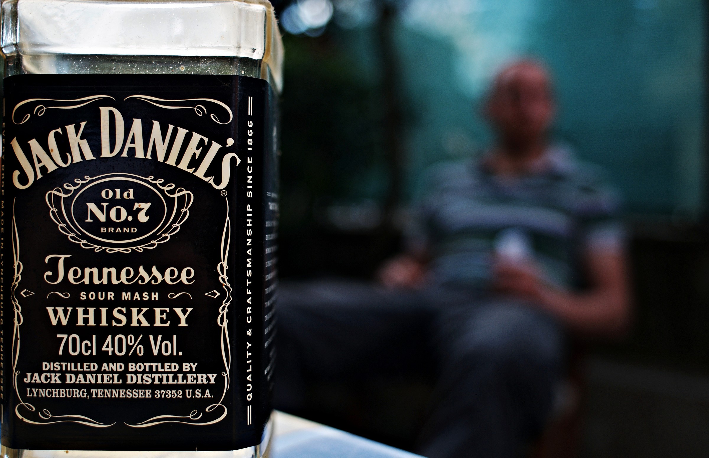 Jack Daniel's bokeh