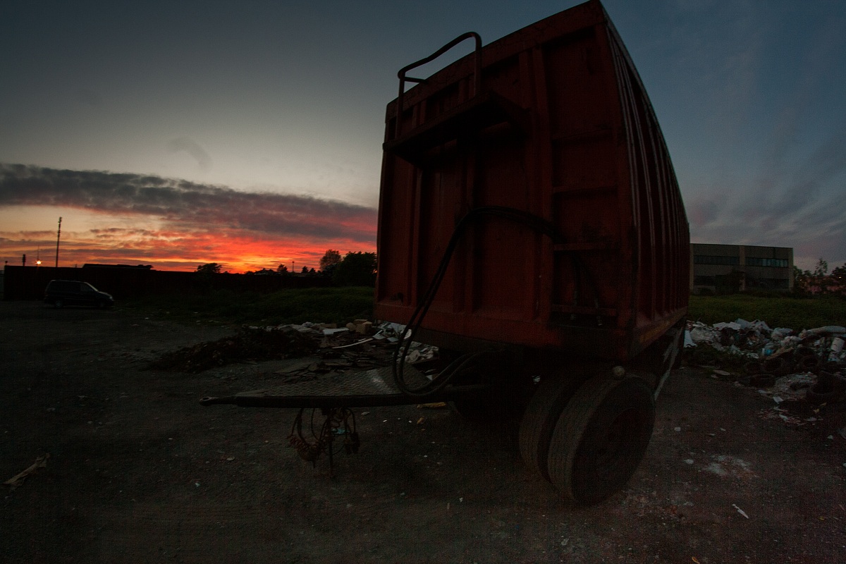 Colors in landfill ...