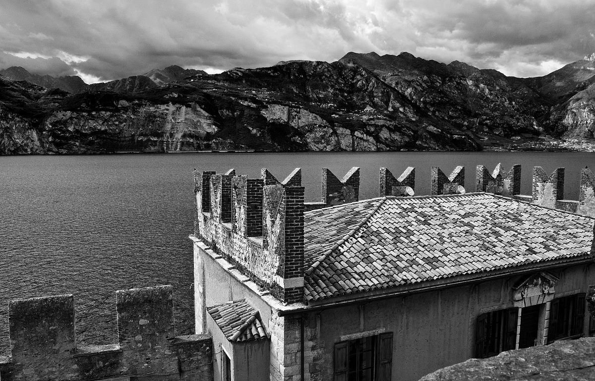 View from the Castle of Malcesine - Lake Garda