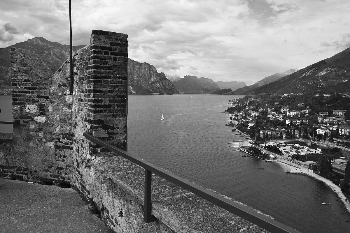 Veduta dal Castello di Malcesine - Lago di Garda