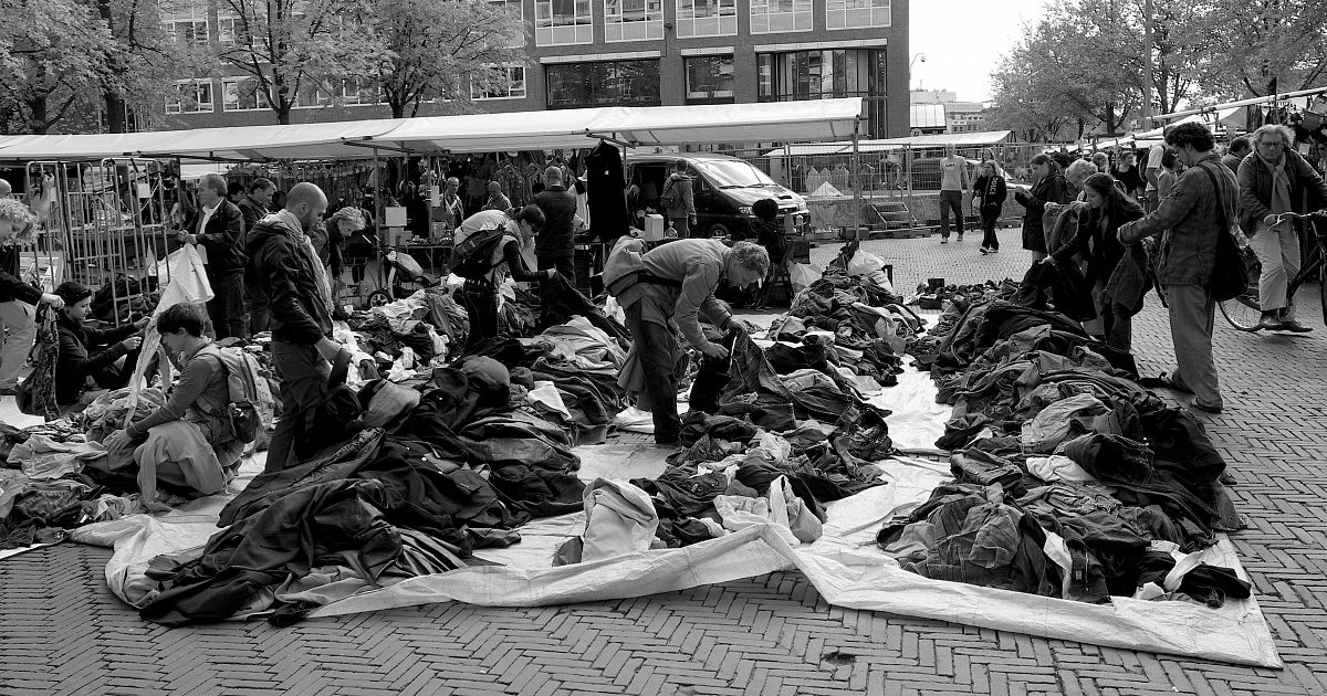 Amsterdam . Mercato dell'usato