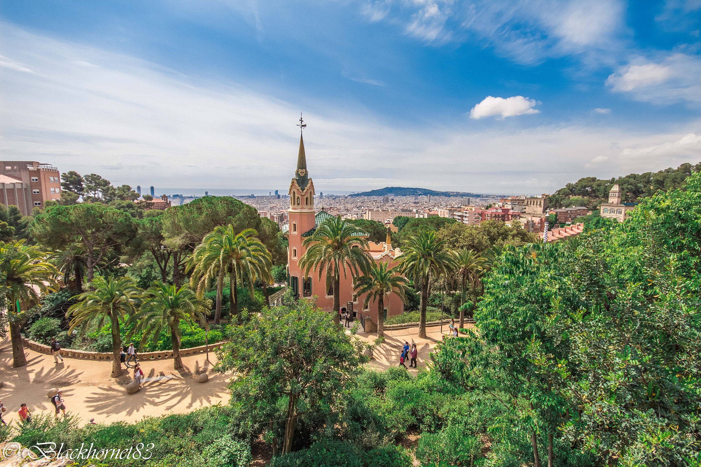 Barcelona, vista da Parc Guell