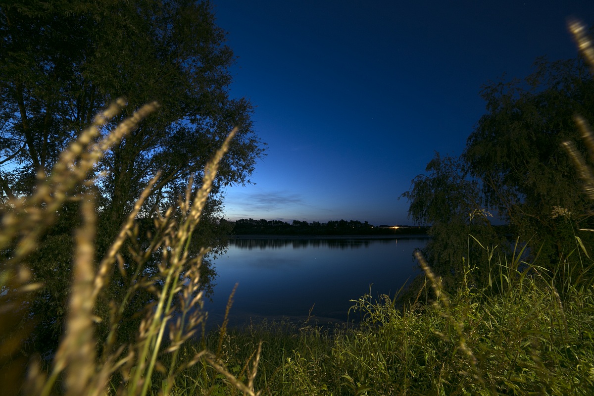 Blue Hour on the Loire near Amboise