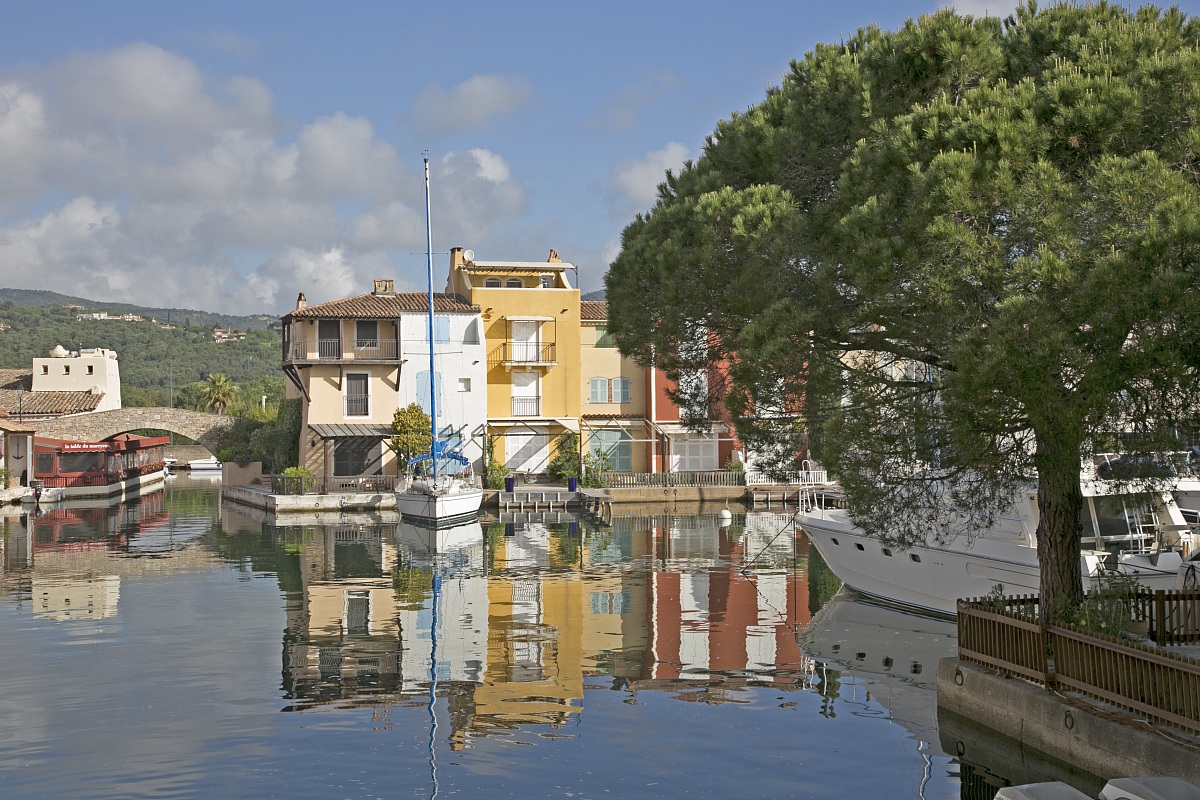 Reflections of Port Grimaud
