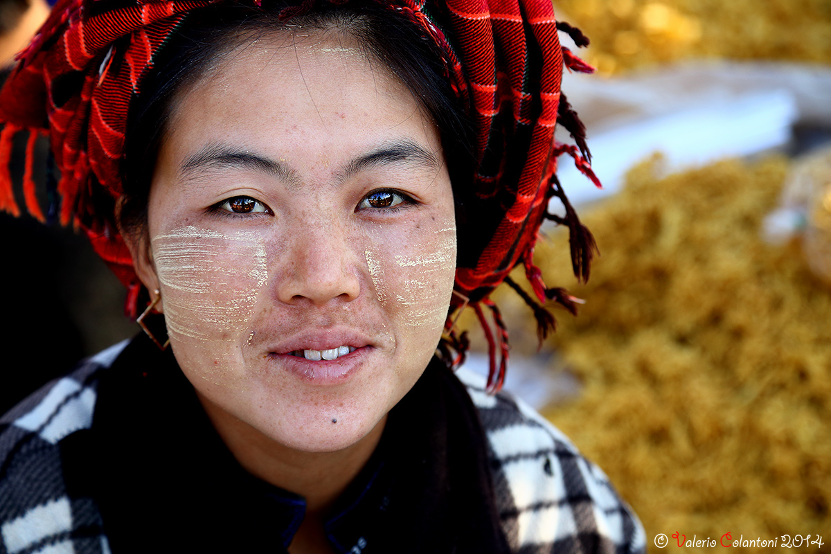 Burmese woman - Myanmar