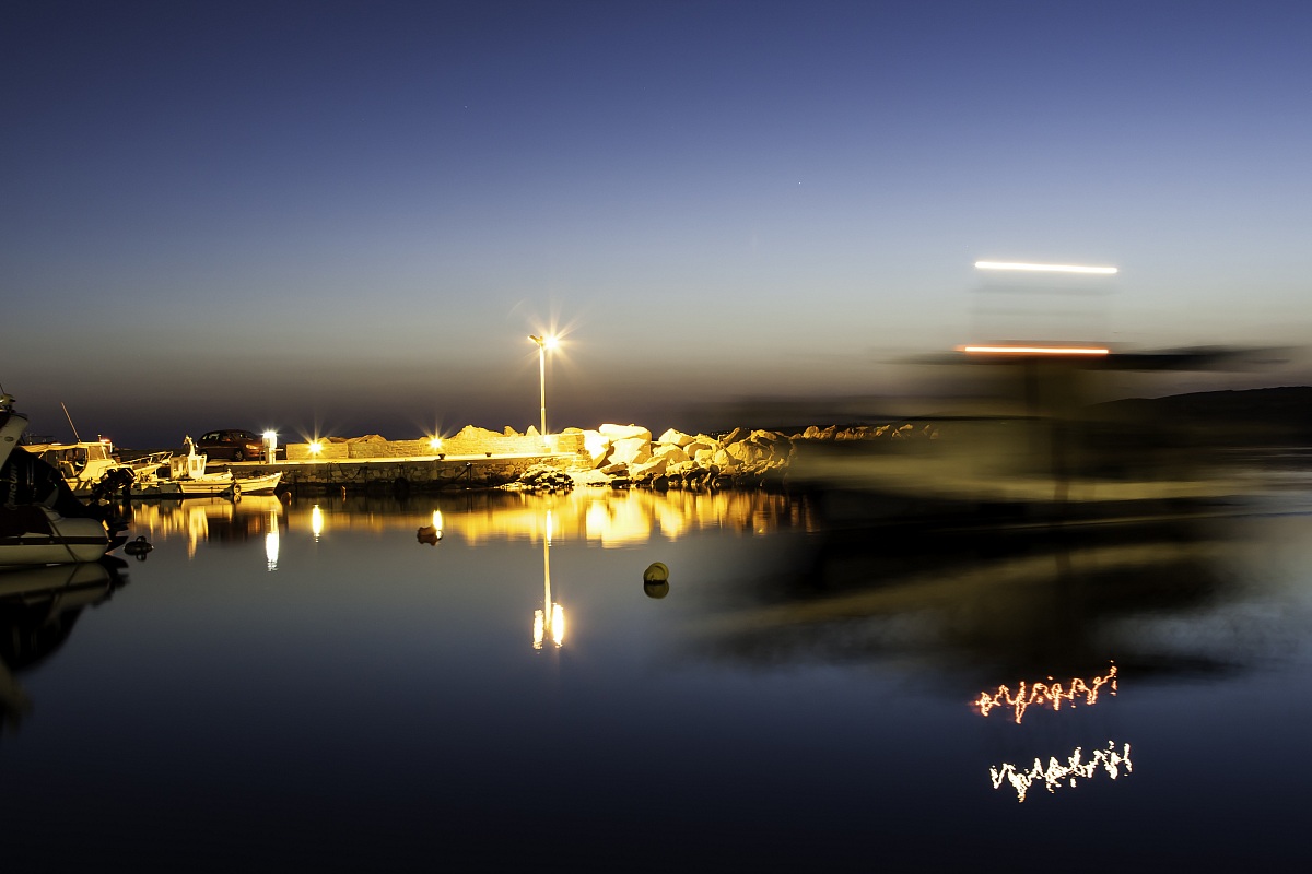 Return in the evening.