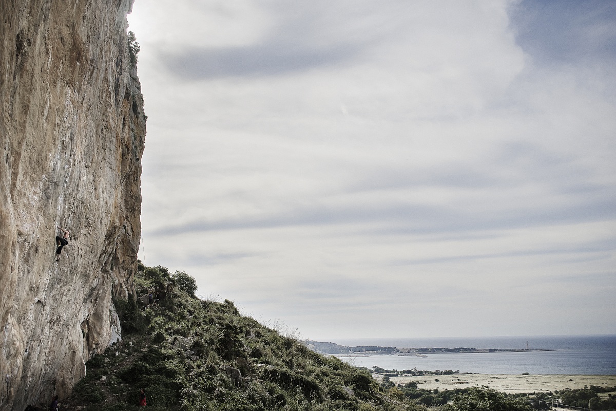 Climbing in Sicily