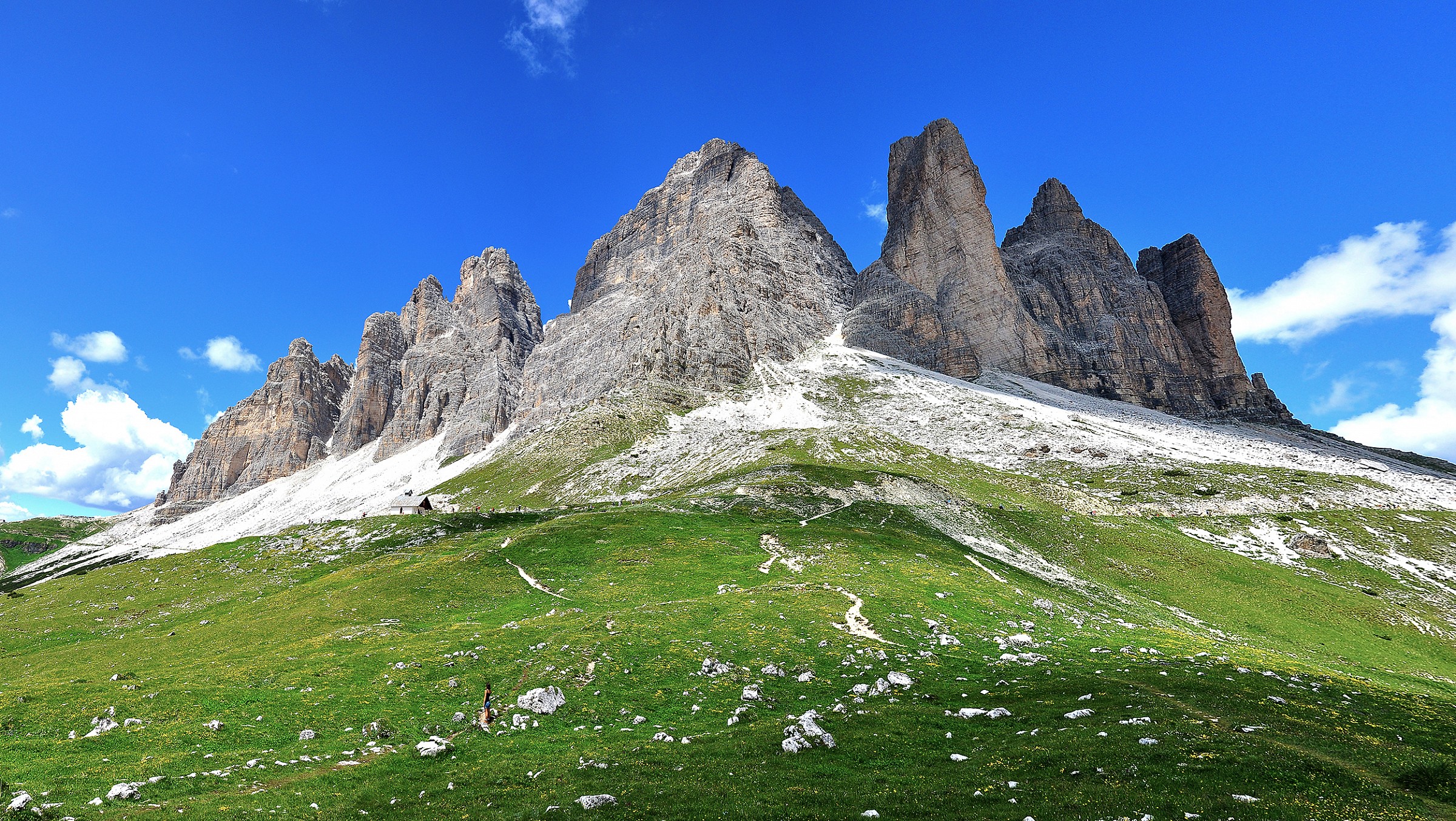 The three peaks from another perspective