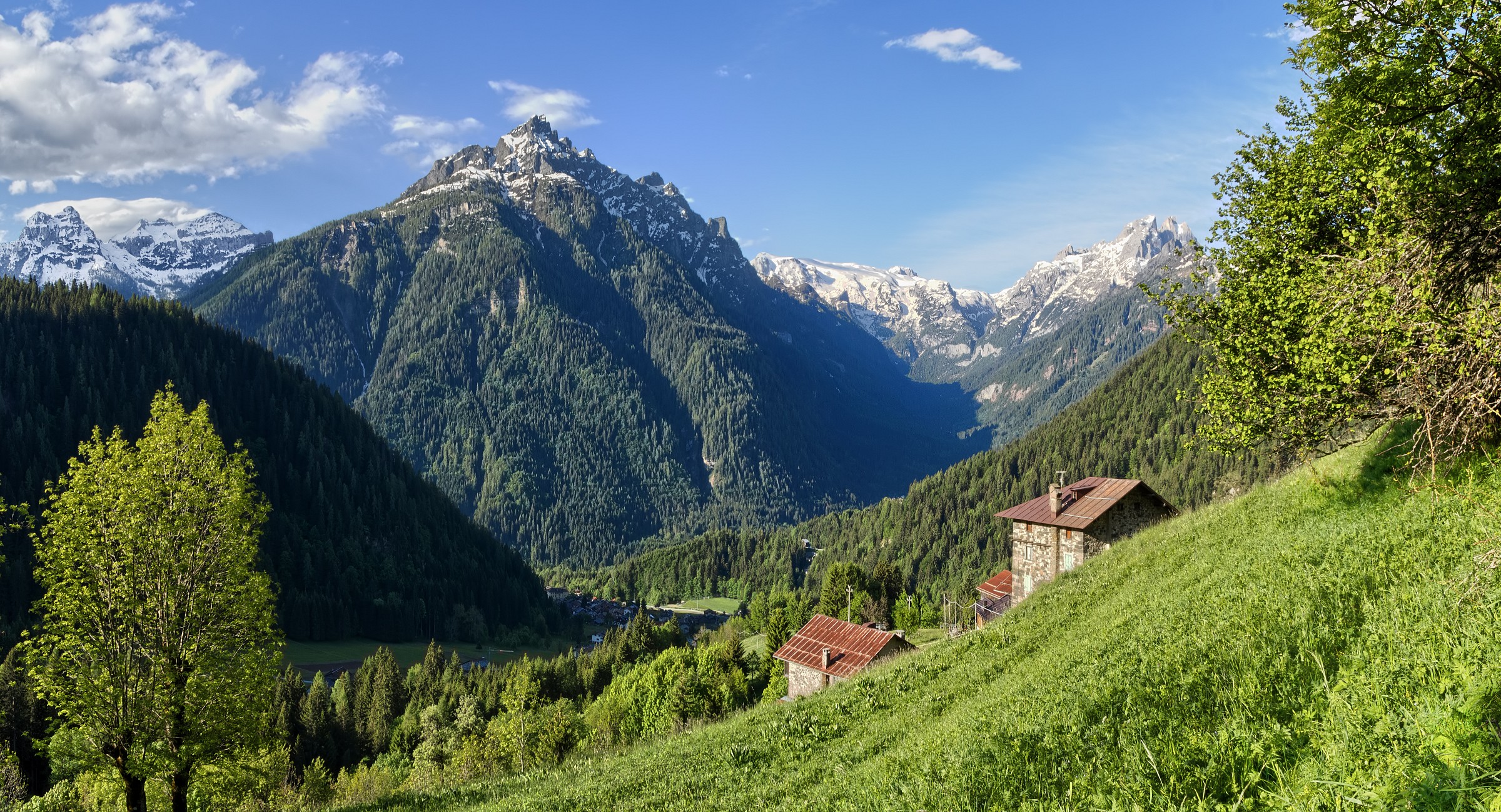 Panorama over Cogul (Belluno)