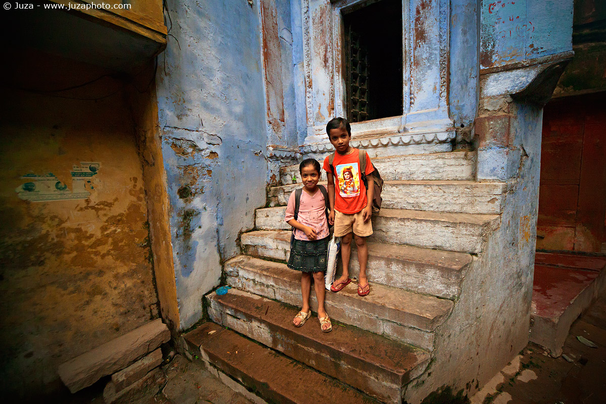 Ragazzini a Varanasi, 012977
