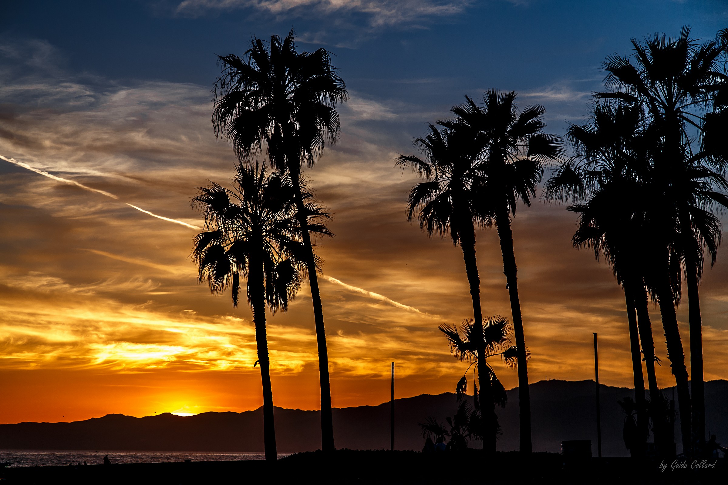 Sunset a Venice Beach