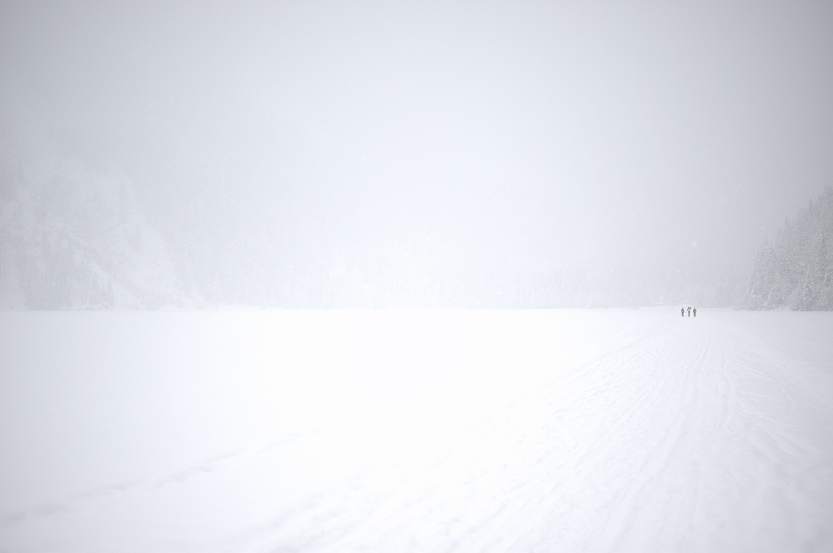 Lake Anterselva, Dolomites.