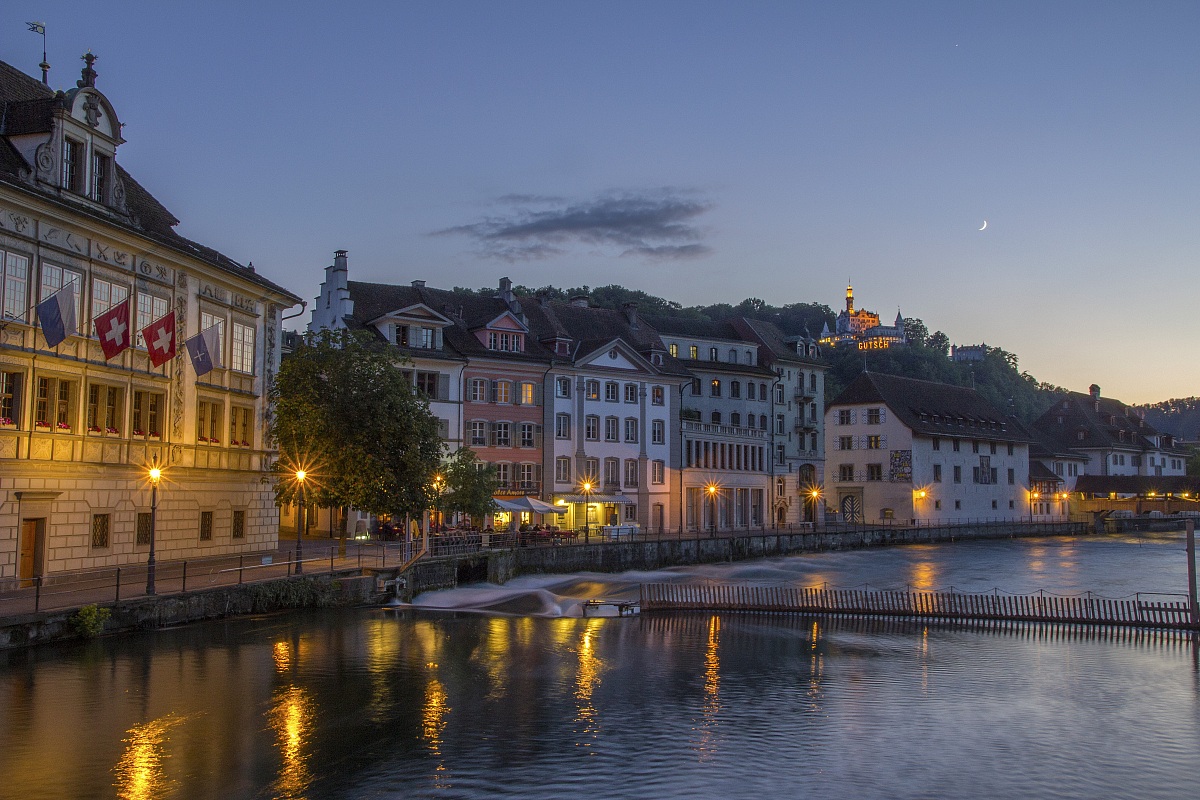 Lucerna by night