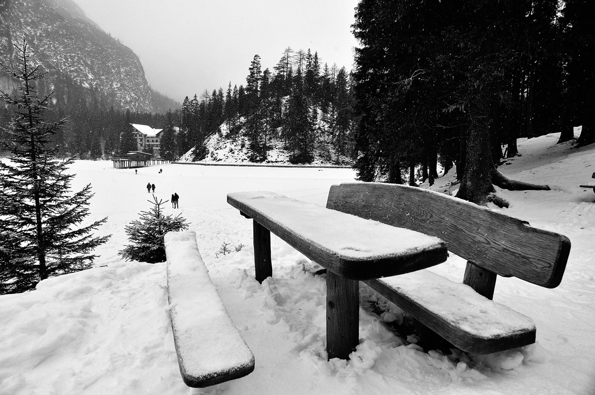 Lago di Braies,Dolomiti.