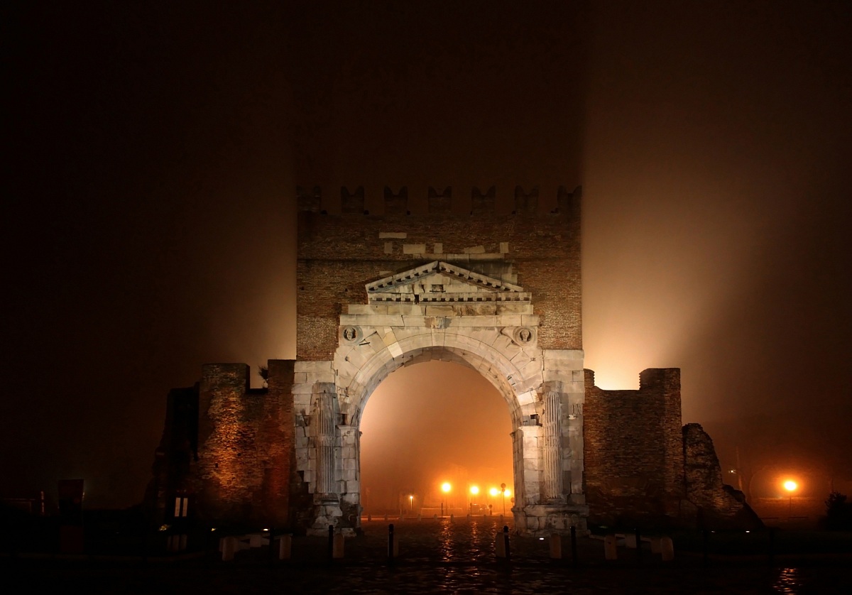 Augustus arch in Rimini