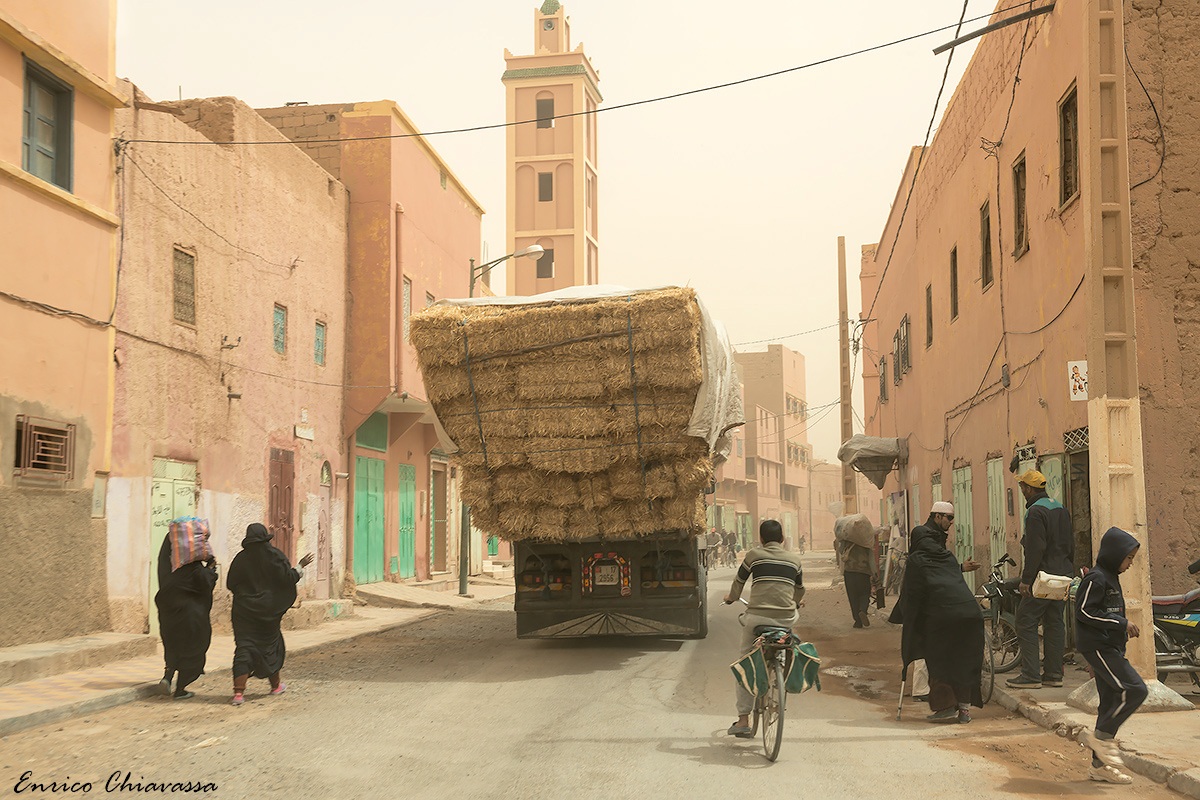 On the streets of Morocco: 2014
