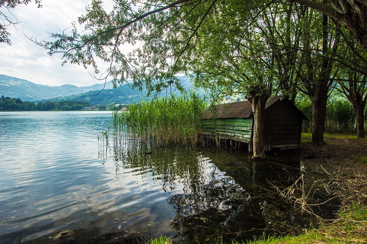 la casa sul lago