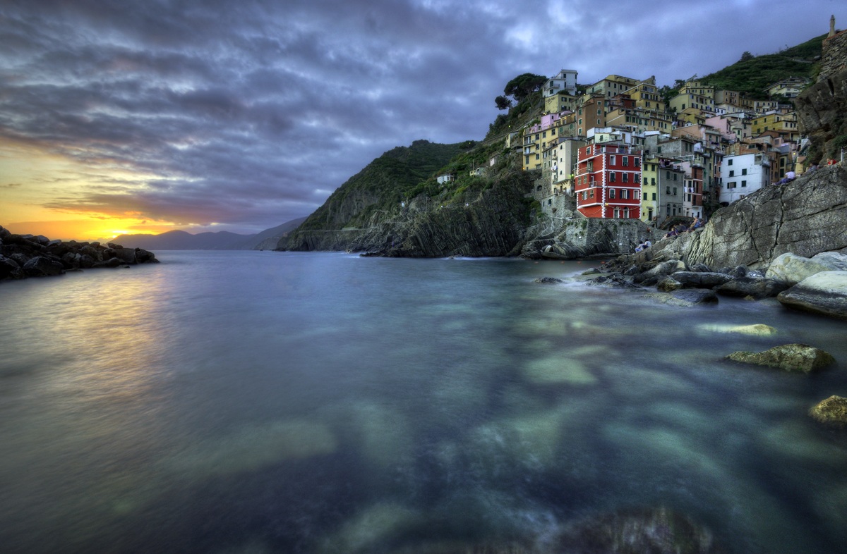 Transparency .... at sunset.