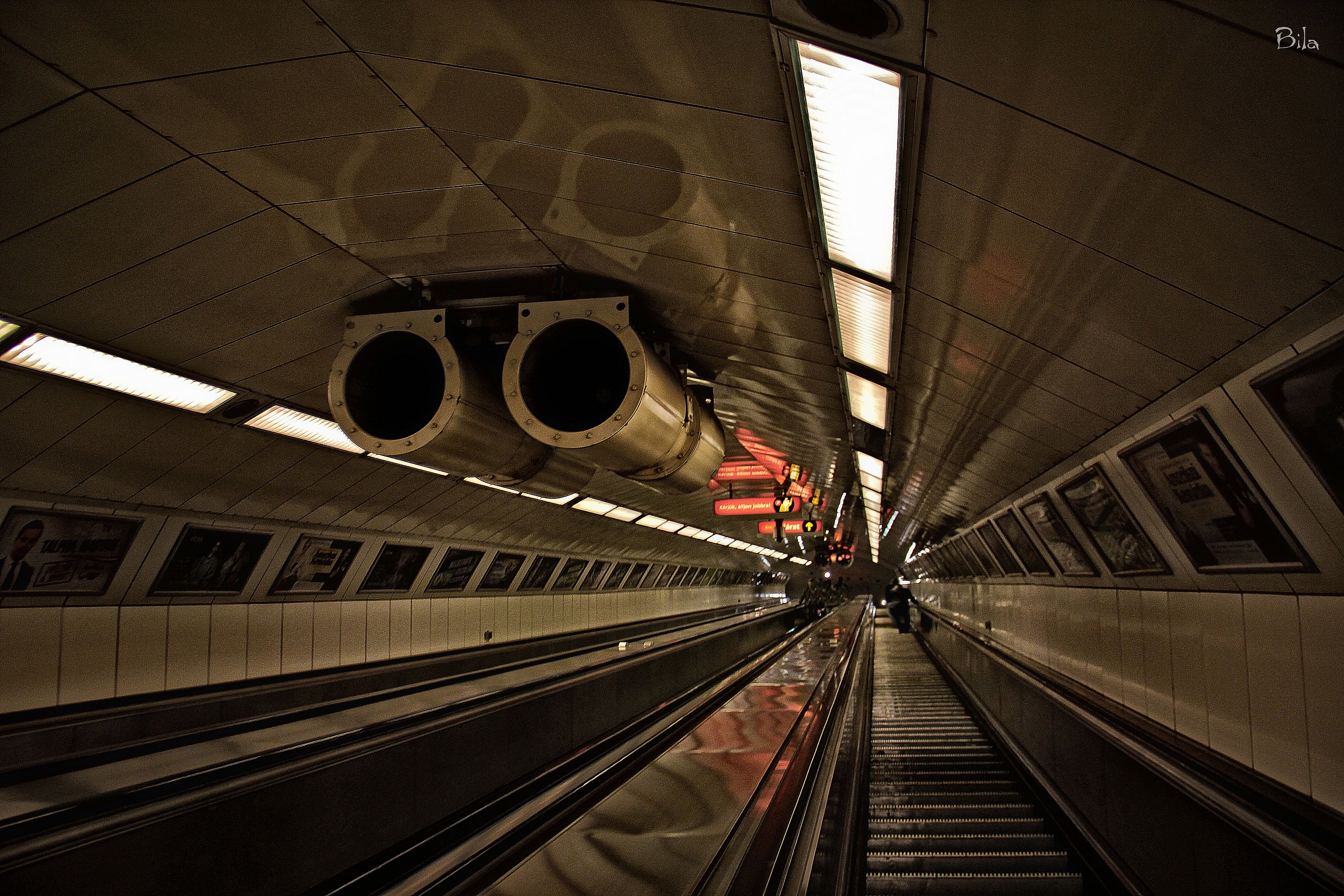 Star Wars ... no is the Metro in Budapest