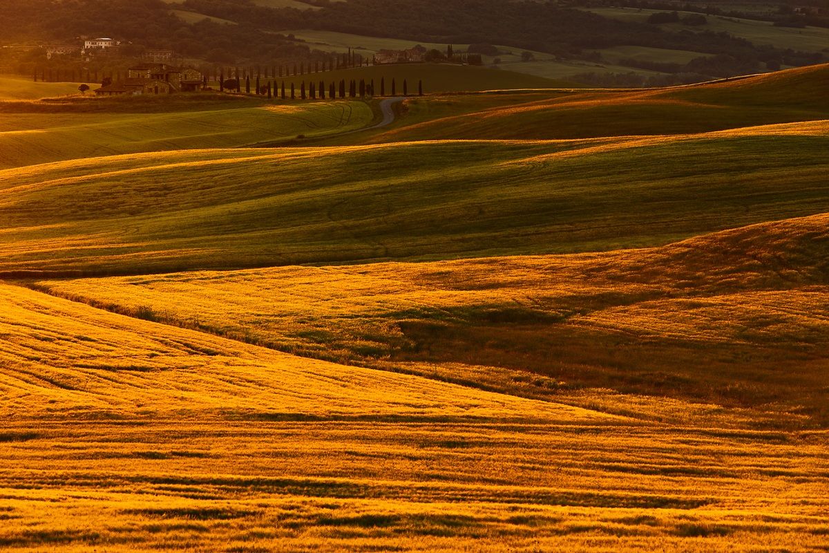 E luce sia...(in val d'Orcia)