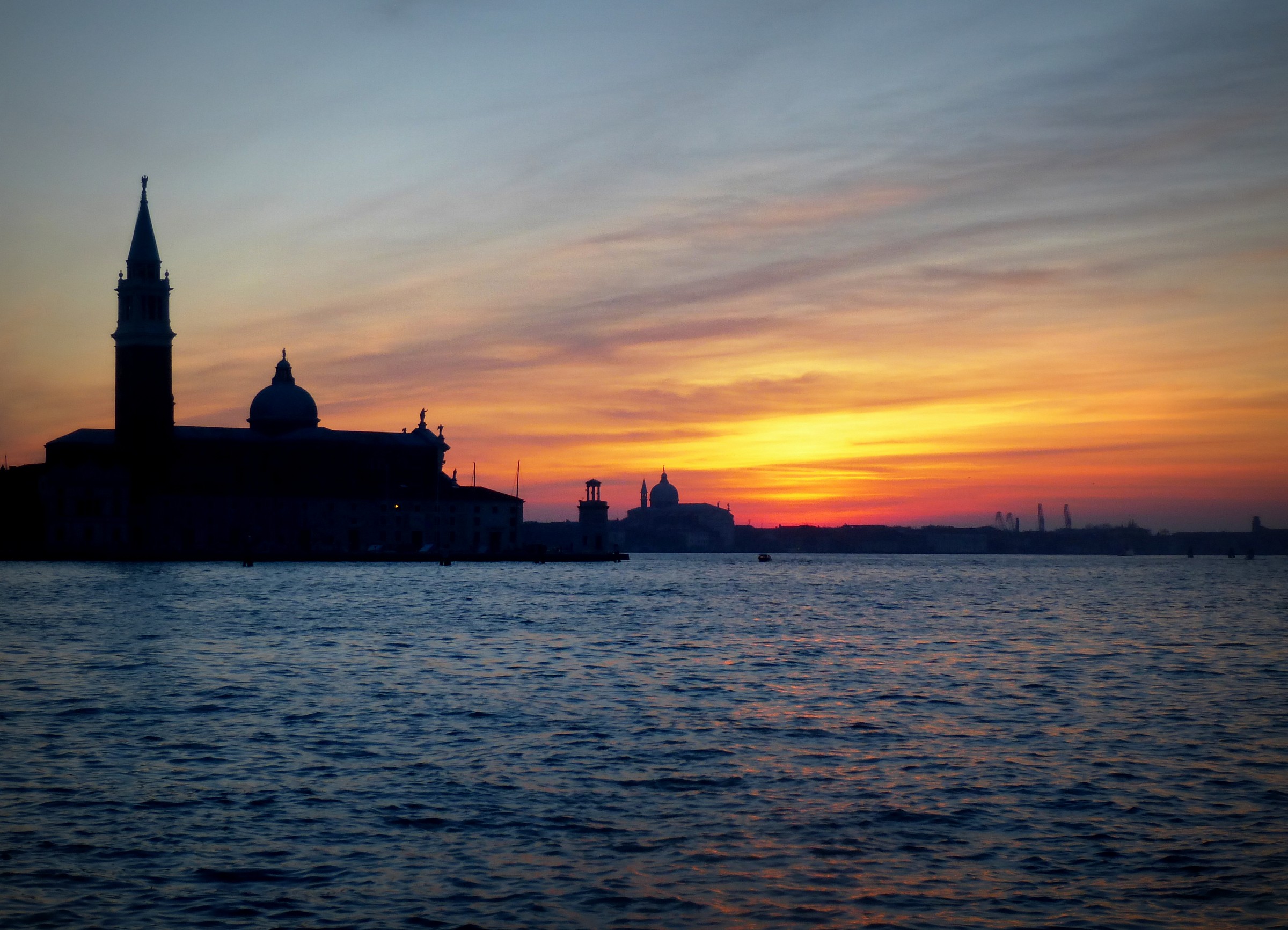 Sunset on the St. George Basin with