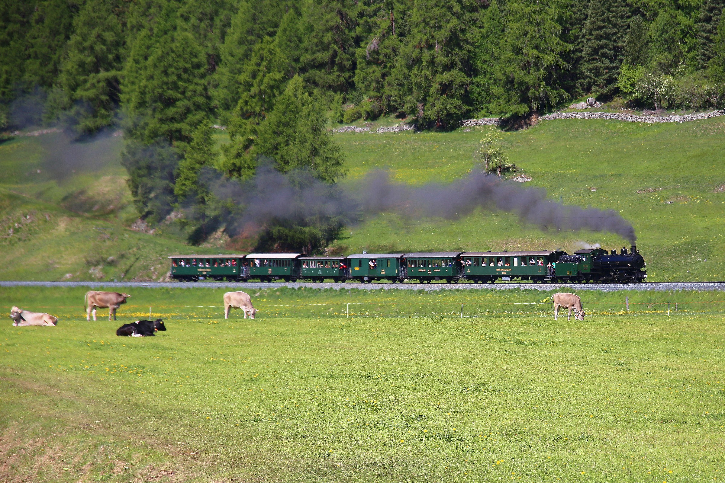 Switzerland beginning of the last century