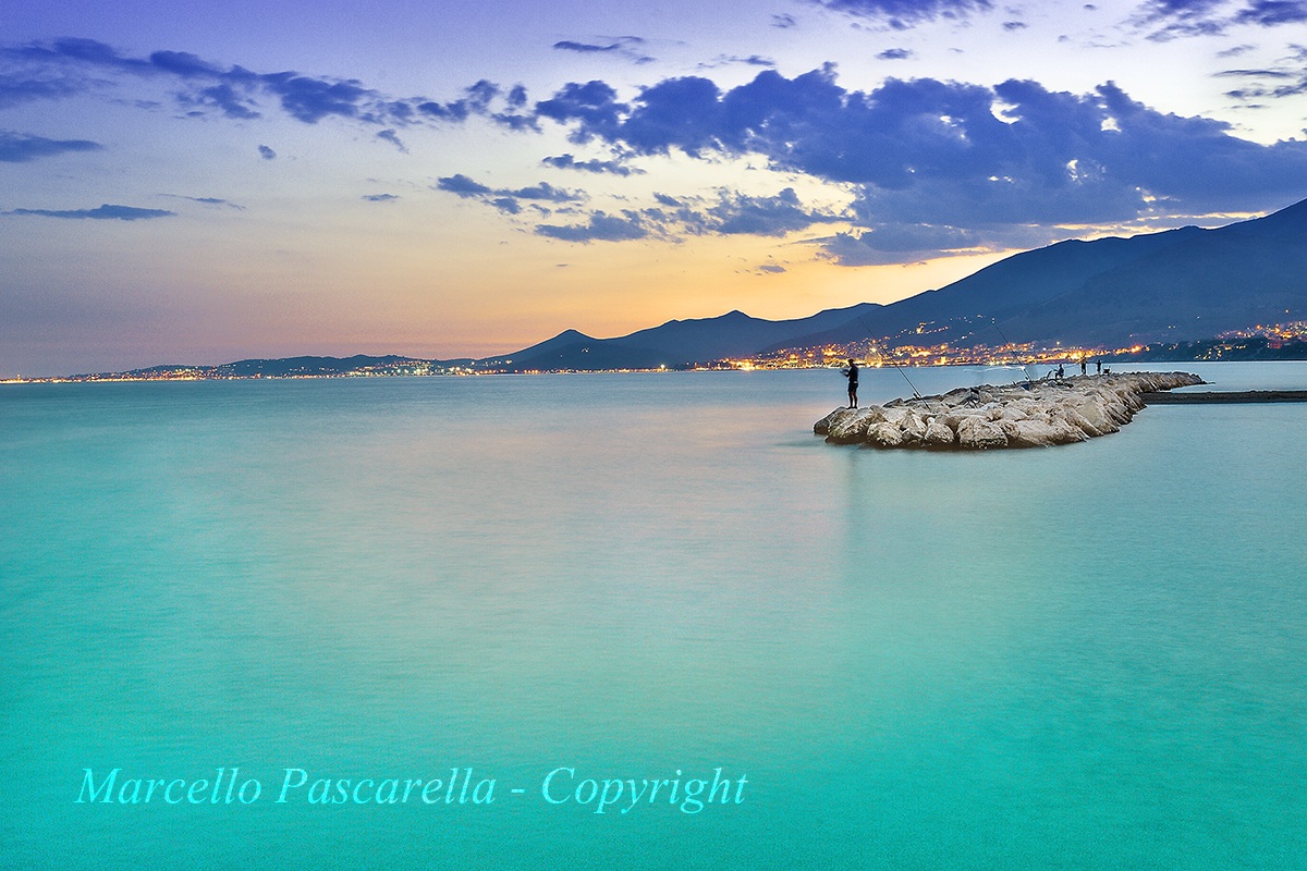 In comune il tramonto