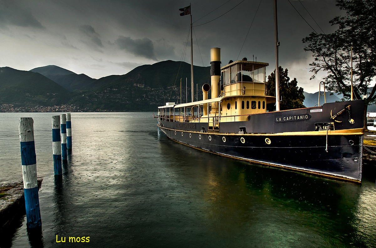 The Capitanio under the rain