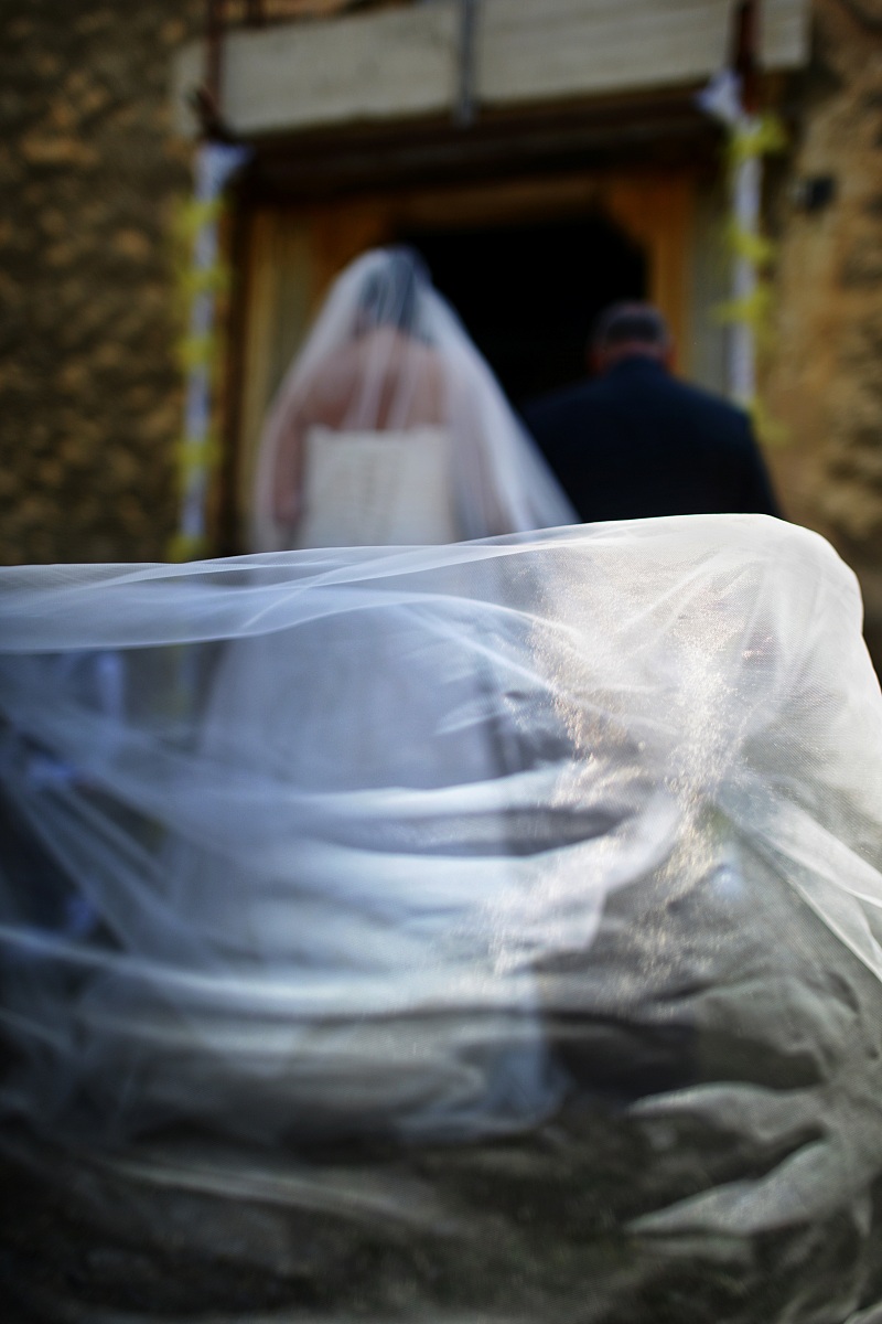 il velo sognato tutta la vita...