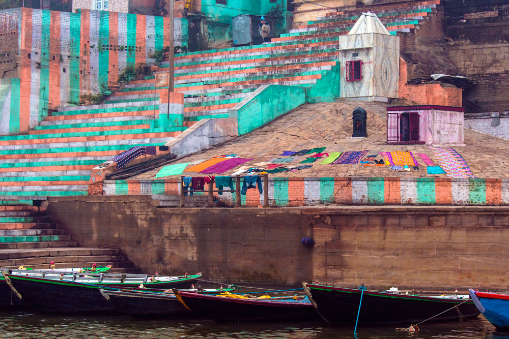 Colors in the ghat