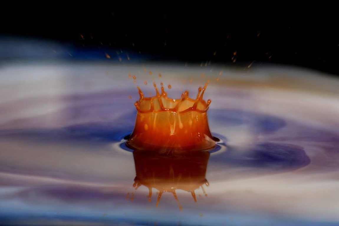 goccia latte e caffe', corona