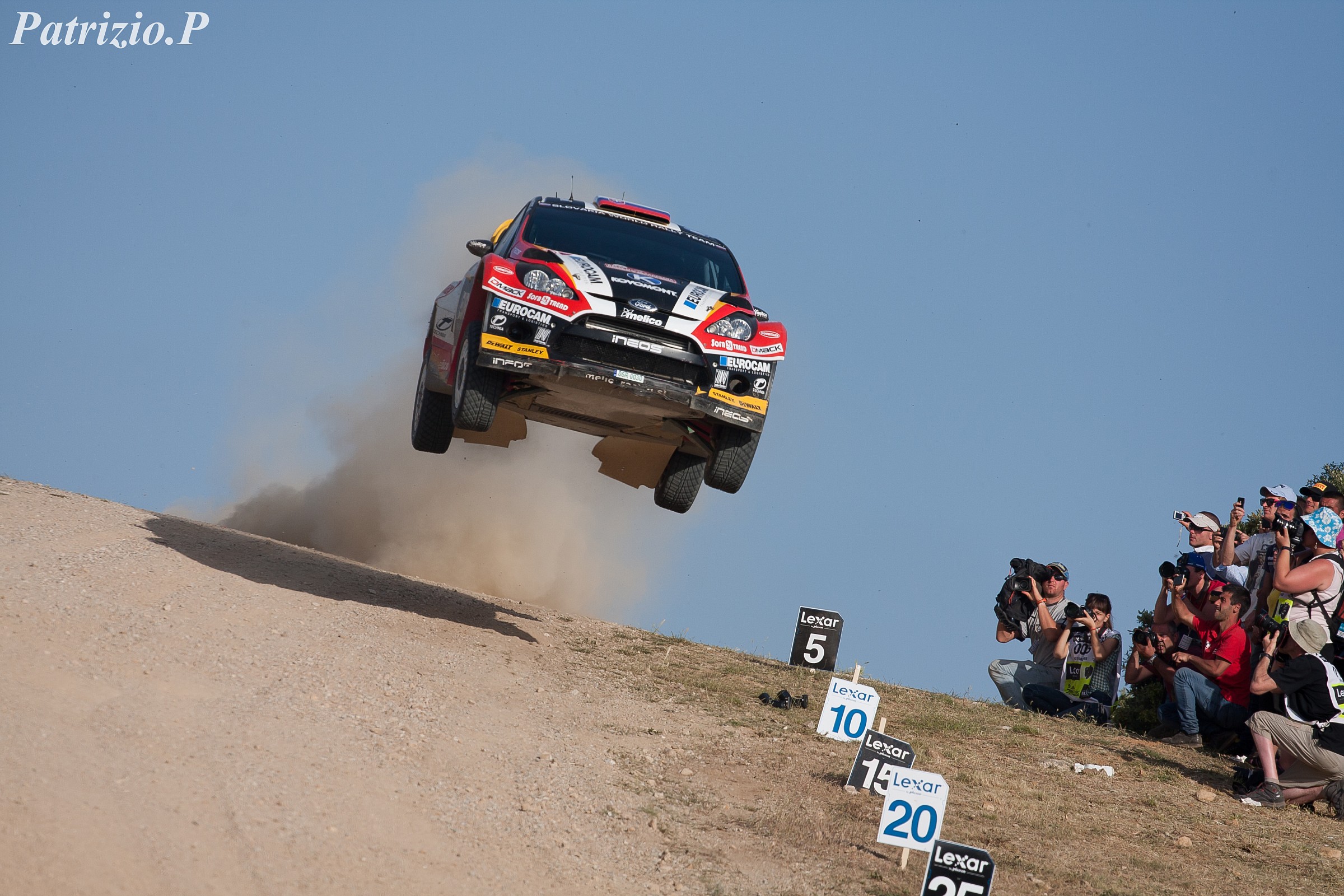 Jumping in Miky's Jump - Rally Italia Sardegna 2014