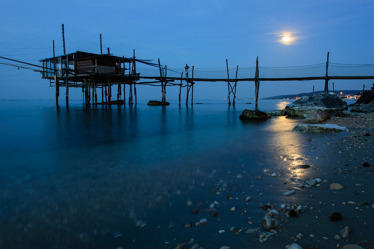 Trabocco al chiaro di luna 1