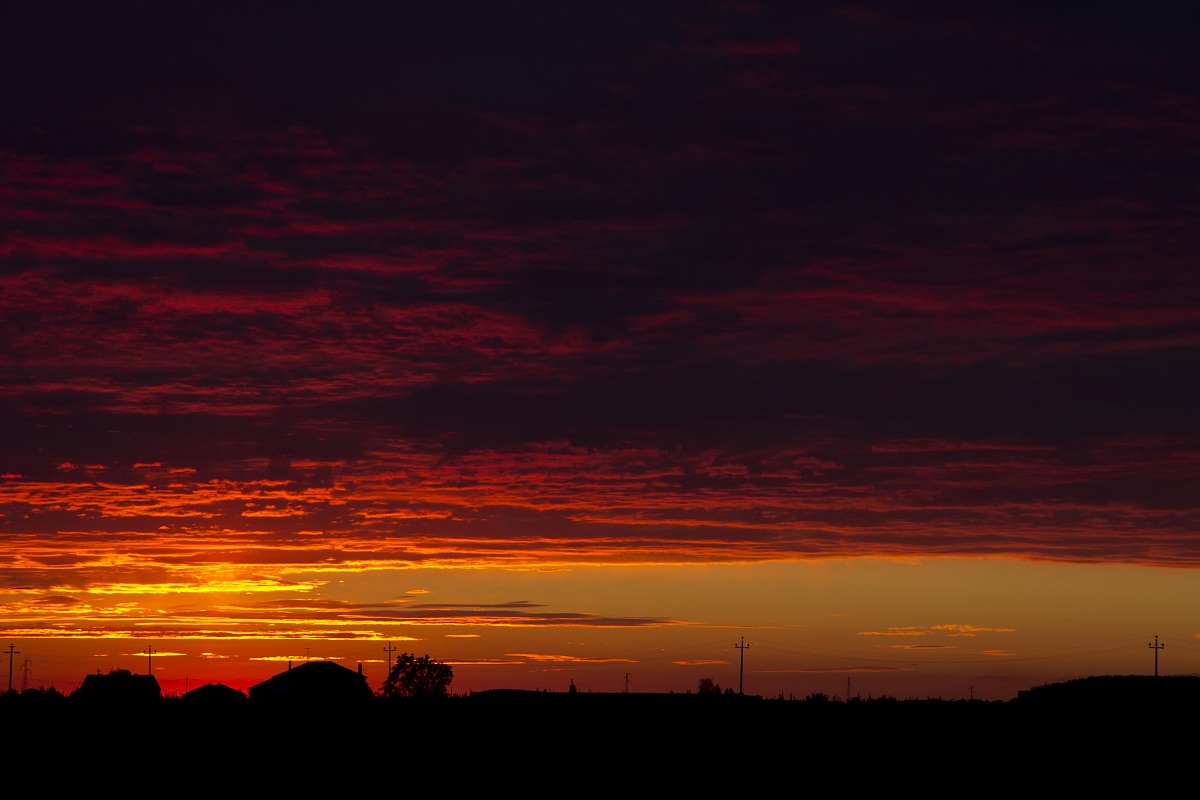 Silouhettes at sunset