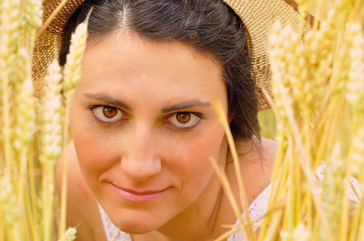 I've discovered ... in a wheat field!