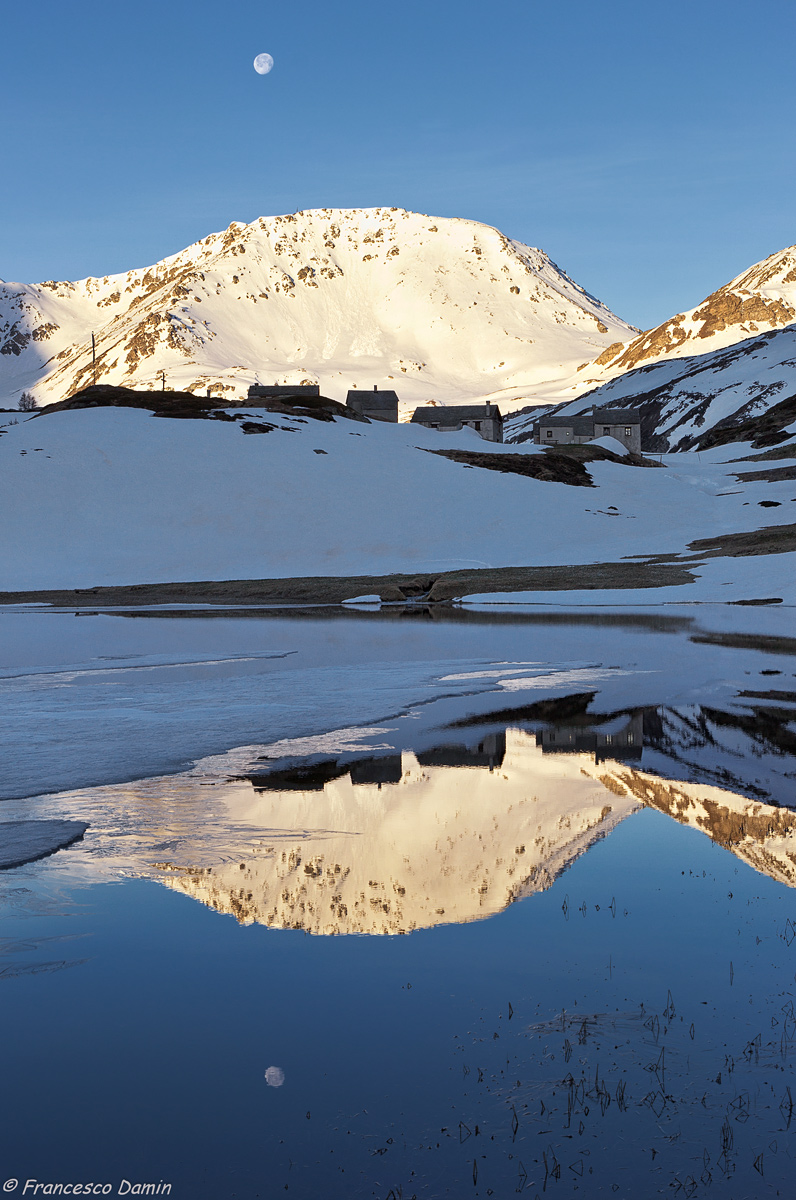 The moon is watching