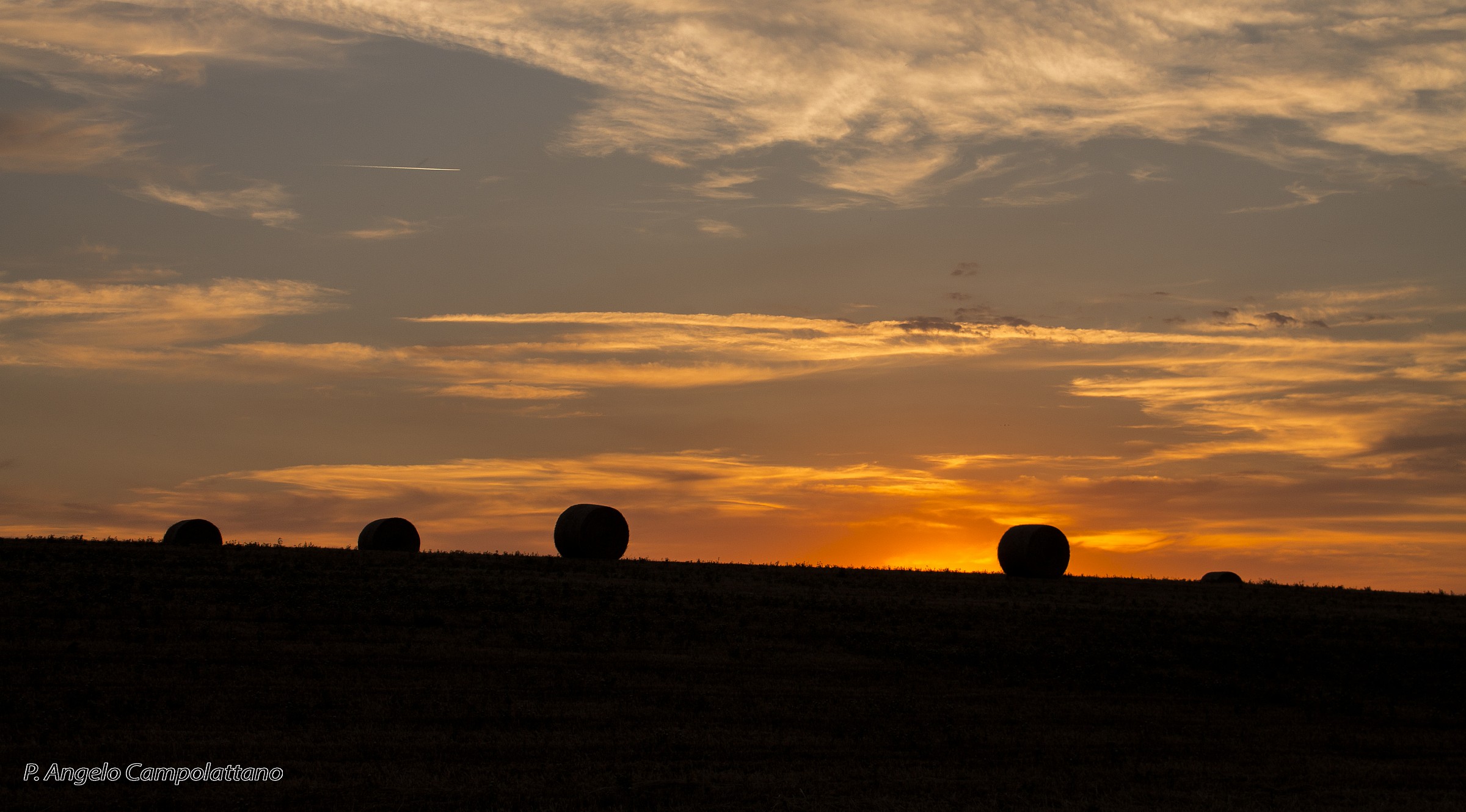 Sunset in the countryside!