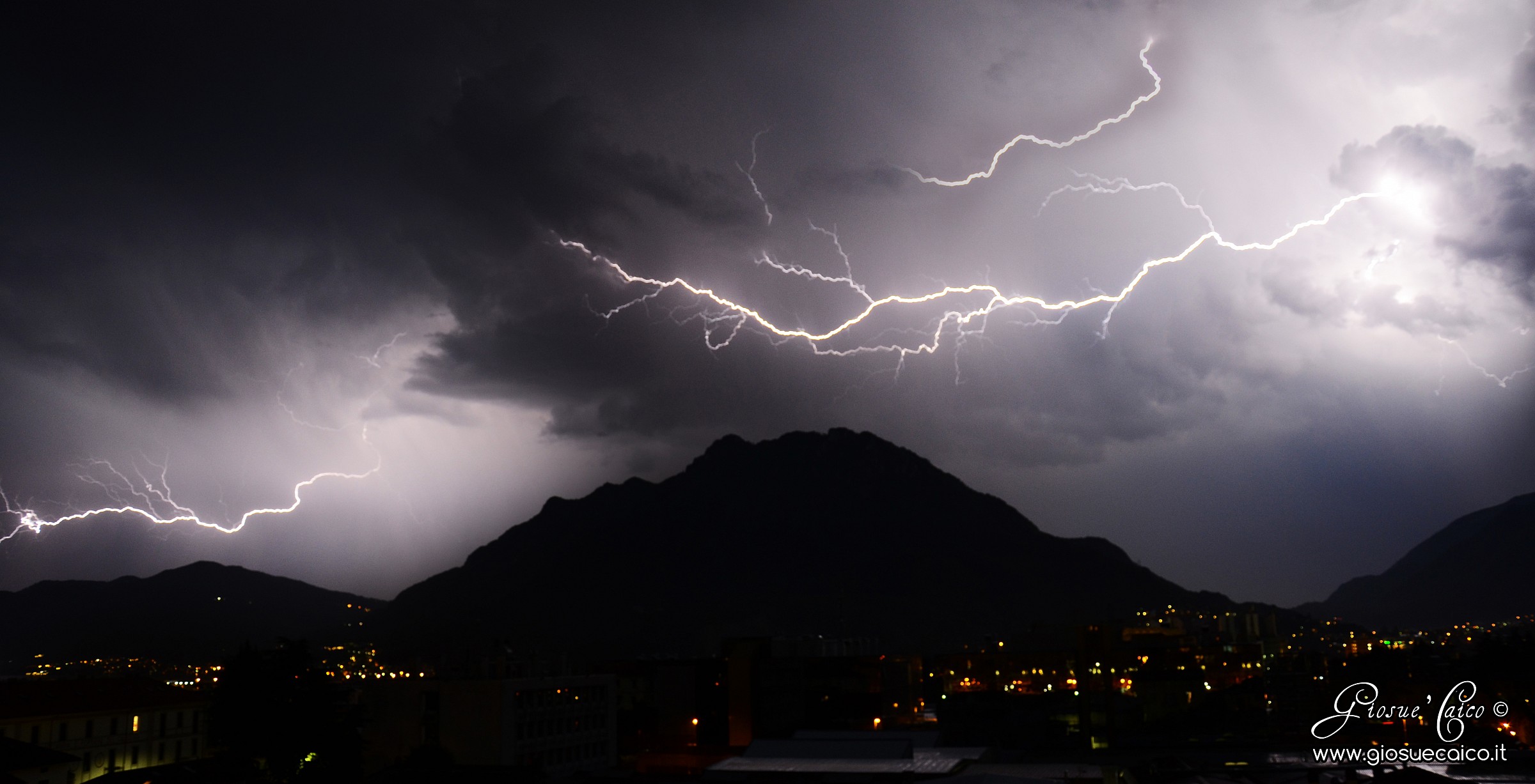 Thunderstorm in Lecco