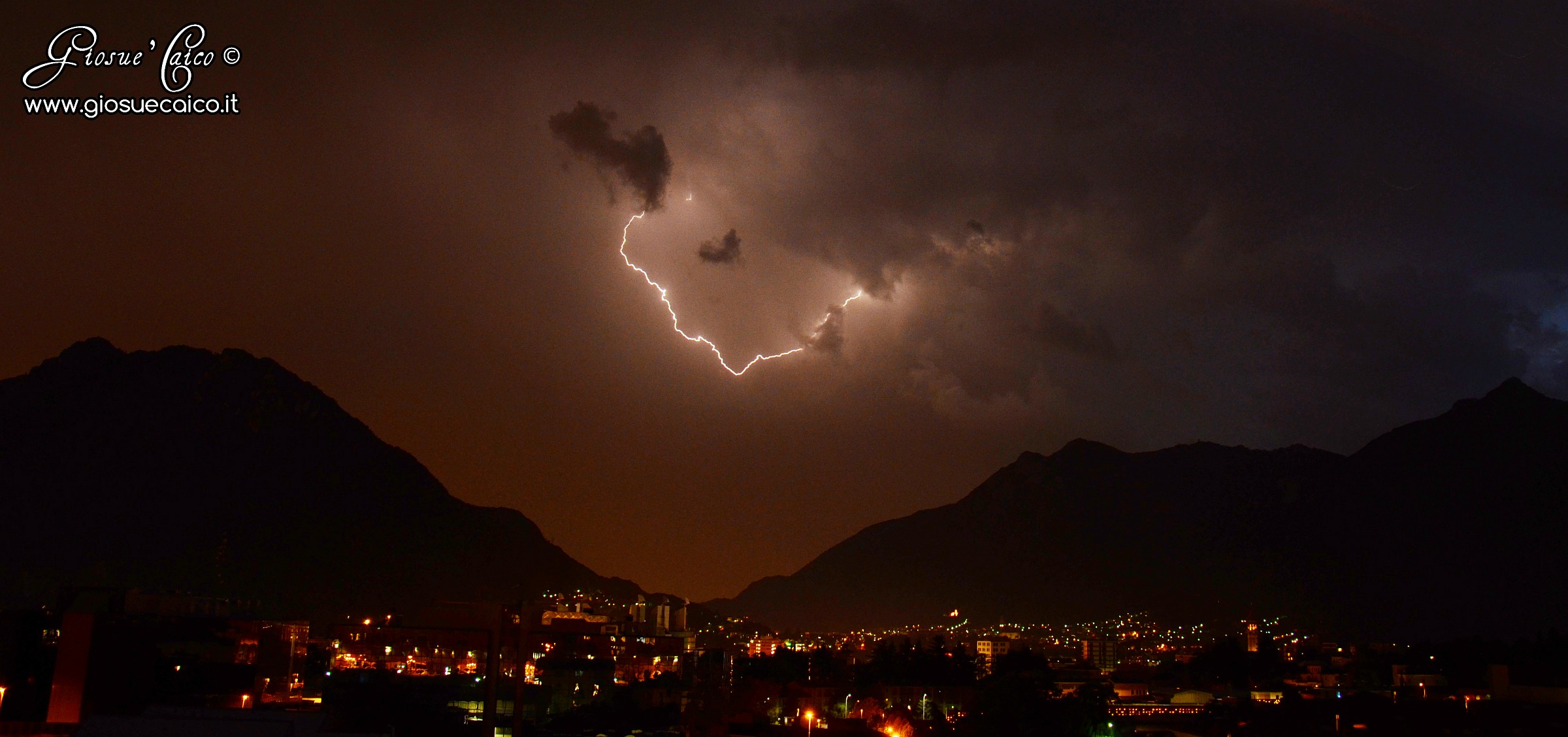 Thunderstorm in Lecco