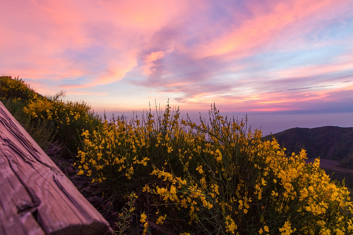 Il tramonto dal Vesuvio