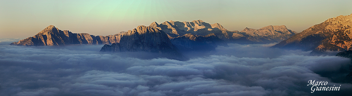 Panoramica dal Mangart