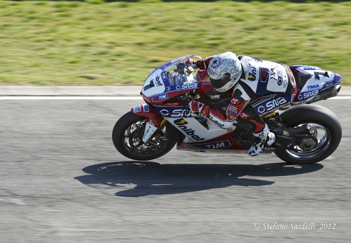 Carlos Checa SBK Imola 2012