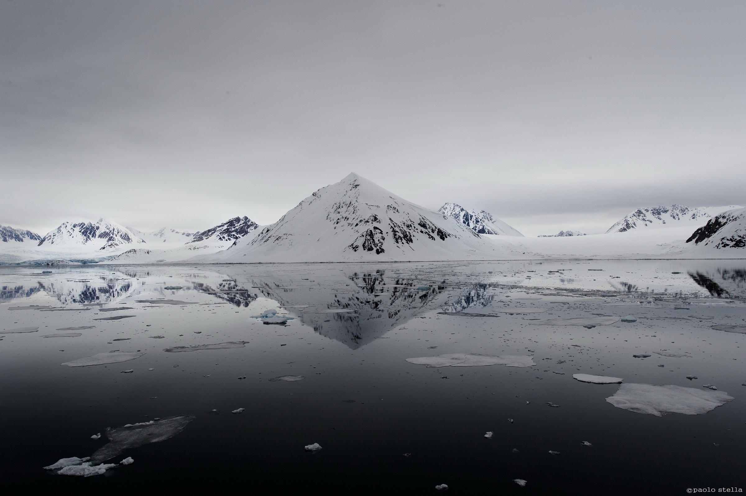 riflessi alle Svalbard